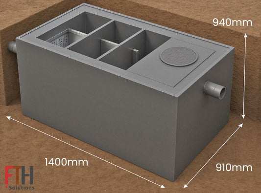 Centralised Grease Trap | Perangkap Minyak